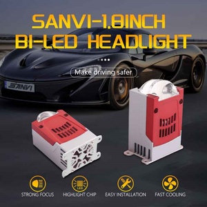 SANVI โปรเจคเตอร์ LED แบบ Bi 49W 6000K 2นิ้วไฟหน้ารถยนต์จากโรงงานดีไซน์ M6ใหม่สำหรับอัพเกรดโคมไฟรถยนต์ - Product Image 2