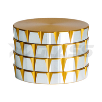 Vente en gros de broyeurs à herbes manuels en aluminium personnalisés avec logo de 65 mm, accessoires pour fumer