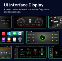 Autoradio Android 13 CarPlay pour Audi A6 2012-2018 3G MMI RMC Qualcomm6125 Récepteur stéréo GPS Navi Head Unit Car Player
