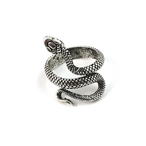 Anello <span class=keywords><strong>serpente</strong></span> animale Punk anello Vintage <span class=keywords><strong>donna</strong></span> rettile <span class=keywords><strong>serpente</strong></span> per uomo <span class=keywords><strong>donna</strong></span> anello regolabile con apertura retrò - Product Image 4