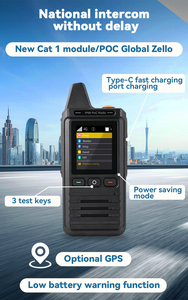 Radio Bidireccional Portátil 4G LTE PoC de Largo Alcance con Pantalla LCD y Carga Tipo-C ET-C18 - Product Image 4
