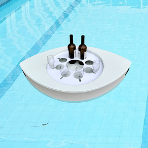 Plateau à glaçons en forme de feuille d'érable, plateau à <span class=keywords><strong>vin</strong></span> pour piscine, plateau de table - Product Image 4