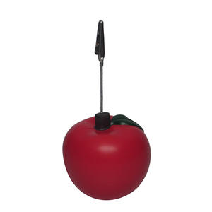 ที่ใส่กระดาษโน้ตรูปแอปเปิ้ลสีแดงน่ารัก พิมพ์โลโก้ ของขวัญส่งเสริมการขายสำหรับโต๊ะทำงาน บรรเทาความวิตกกังวล ของที่ระลึกแปลกใหม่ - Product Image 5