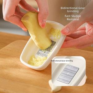 Nouveau moulin manuel multifonctionnel en PP pour wasabi, moutarde, gingembre et ail – Outil de cuisine pour la préparation des aliments - Product Image 1