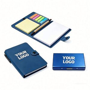 Libretas Pequeñas Personalizadas al por Mayor con Logotipo, Bolígrafo, Papel para Notas, Pegatinas Autoadhesivas para Regalos Promocionales de Oficina y Negocios - Product Image 1