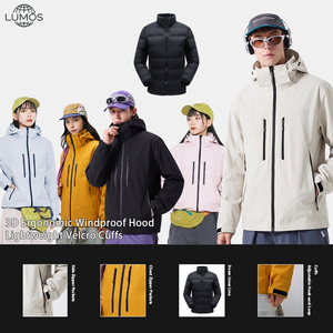Veste de randonnée imperméable haute performance unisexe, veste de montagne pour la pêche, avec doublure en duvet de qualité arctique amovible, pour hommes et femmes - Product Image 2