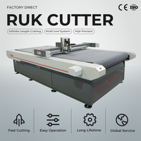 Cortadora Digital Multiherramienta CNC RUK MTC para Cartón y Espuma, para la Industria del Embalaje, Señalización y Publicidad