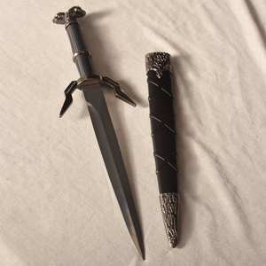 Populaire 37cm 0.2kg <span class=keywords><strong>Sword</strong></span> Valley <span class=keywords><strong>The</strong></span> <span class=keywords><strong>Witcher</strong></span> Geralt Aerondight Lady of Lake Ensemble d'épées jouets pour collection cosplay 14+ - Product Image 5