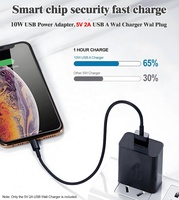 Chargeur mural USB avec prise AC coréenne approuvé KC KCC, adaptateur secteur 5V 2A, chargeur de voyage universel, prise USB pour téléphones mobiles et tablettes
