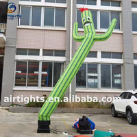 Offre Spéciale nouveau danseur gonflable de tube d'air de cactus avec le ventilateur