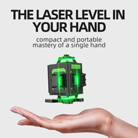 Niveau laser économique avec construction robuste, auto-nivelant sur 4 axes, répondant aux exigences de base de la construction