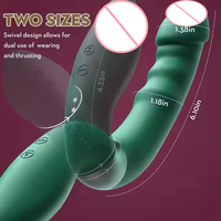 Biegbarer Vibrator für Frauen, Anal-Stimulator, Leistungsstarker Tragbarer Massagestab, Sexspielzeug, Großhandel für Erotikshops