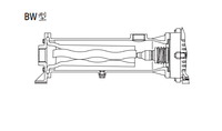 Pompe à vis SEEPEX série W pour applications à haute viscosité/basse débit, utilisation dans l'industrie des biocarburants, moteur à courant alternatif/anti-explosion, OEM