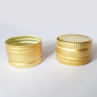 Bouchon à vis ROPP en aluminium de taille personnalisée, inviolable et anti-déversement, pour bouteilles de boissons, de vin, d'alcool et de liquides buvables