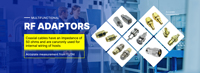 Conector RF Conector hembra recto SMA con montaje en PCB y cable 1,13 Conector coaxial RF, adaptador RF múltiple