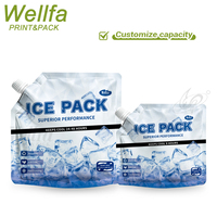 Pochette Doypack personnalisée imprimée avec bec verseur pour liquides, qualité alimentaire, en feuille d'aluminium haute barrière, rechargeable, réutilisable et anti-fuite