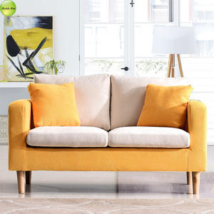 <span class=keywords><strong>France</strong></span> Offre Spéciale Canapé moderne de haute qualité mêlant les couleurs avec pieds en bois Canapé sectionnel en tissu pour salon pour appartement 109 - Product Image 6