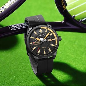 Reloj CURREN 8421 para Hombre, Correa de Silicona de Lujo, Deportivo, de Cuarzo, en Oferta, Relojes para Hombre, Montre Homme - Product Image 6