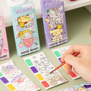 Kit d'art créatif pour enfants avec peintures incluses pour enfants de 4 à 6 ans, notes autocollantes à gribouiller, livre de coloriage - Product Image 1