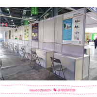 Stand d'exposition durable et robuste 3x3, stand modulaire en aluminium, stand de salon professionnel 10x10
