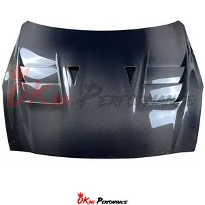 Top Secret Style Carbon Fiber Engine Bonnet For NISSAN R35 GTR Hood