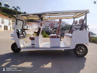Tricycle électrique certifié CEE pour passagers avec auvent, idéal pour le transport touristique et en station balnéaire