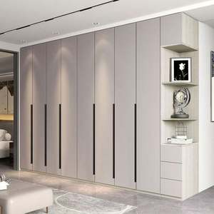 Precio de fábrica Armarios abiertos modernos Habitación Dormitorio personalizado Combinación Gabinete Muebles Madera - Product Image 6