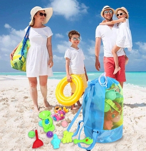 Sac de plage personnalisé pour enfants sac à dos de plage creux à <span class=keywords><strong>bandoulière</strong></span> <span class=keywords><strong>Amazon</strong></span> sac de rangement de jouets de plage - Product Image 3