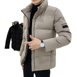 Cappotto Invernale <span class=keywords><strong>Imbottito</strong></span> da <span class=keywords><strong>Uomo</strong></span> per Esterni, Giacca Puffer di Alta Qualità - Product Image 5