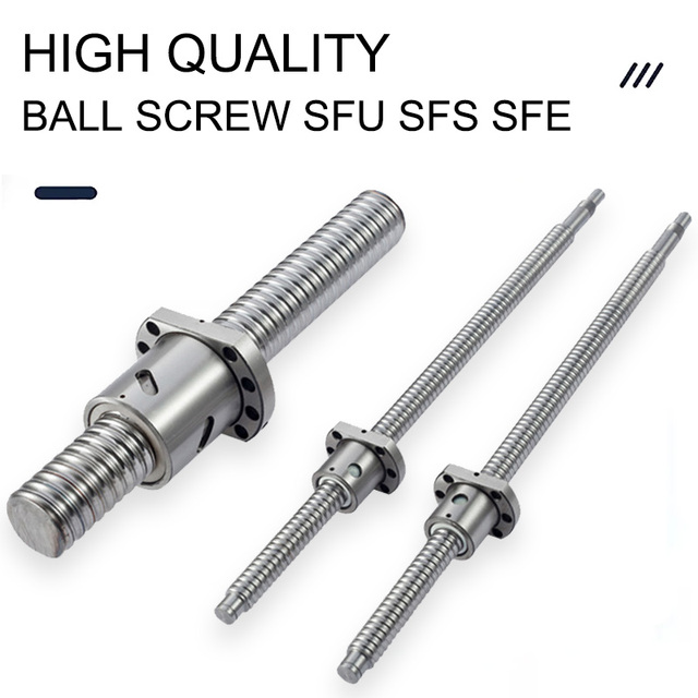 High-Speed and High-Precision Custom CNC Ball Screw SFU1604 SFU1605 SFU1610 SFE1616 SFS1620 with Bearing Core Components