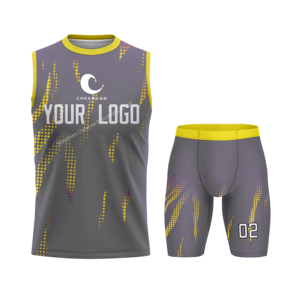 Op Maat Gemaakte Volwassen Jeugdwedstrijd Mouwloos 7v7 Voetbaltruien Blanco Sublimatie 7on7 Voetbaltruien - Product Image 5