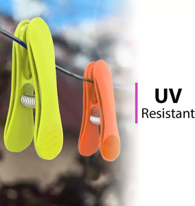 Mollette per Bucato in Plastica all'Ingrosso, Clip con Impugnatura Morbida, Ganci per Stendibiancheria, Mollette in Plastica per Appendere Vestiti - Product Image 6