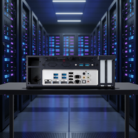 Adlinktech RK-200I 2U Wall-Mount Tower Industrial Computer Chassis Mini-ITX Dual Expansion Slot Flex ATX Support IPC Case