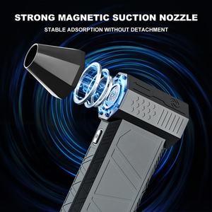 Industrial Compressed Air Duster Electric <b>Blower</b> 6000mAh 130000RPM Brushless Motor LED Light Portable Computer Keyboard Car - Product Image 3