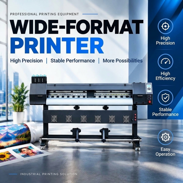 Automatic 2 Head Sublimation Heat Press Large Format Printer with 1820mm Print Width for Textile Printing on Polyester Fabric