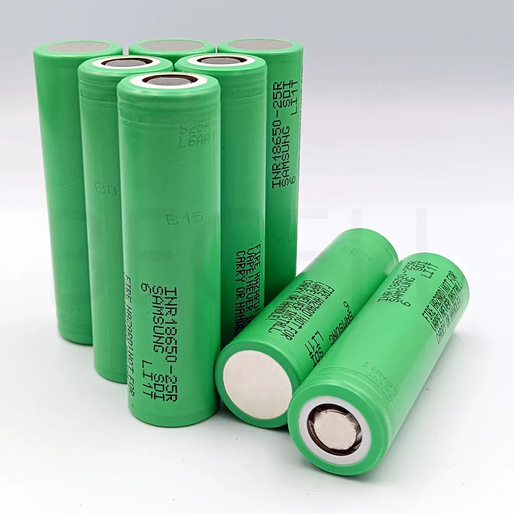Sam INR18650-25R 3.6V 2500mAh 10C Bateria Recarregável 20A descarga para Drone bateria 6S3P barttery pack