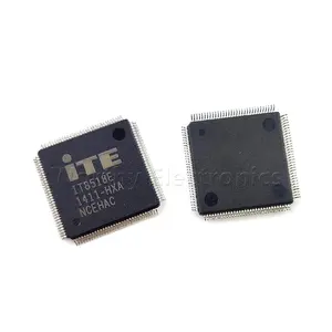 新的原装集成电路芯片开关芯片上的芯片标记IT8518E LQFP128 IT8518E/HX电子零件