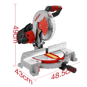 QY-4255 professionnel 2000w 255mm <span class=keywords><strong>scie</strong></span> à découper <span class=keywords><strong>pour</strong></span> aluminium bois électrique <span class=keywords><strong>scie</strong></span> <span class=keywords><strong>circulaire</strong></span> coulissante composé <span class=keywords><strong>scie</strong></span> à onglets - Product Image 2