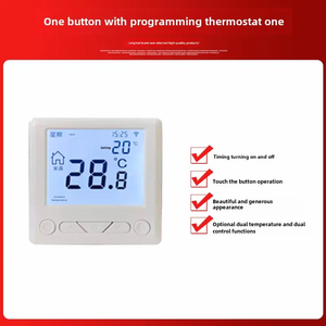 Design moderno intelligente casa WiFi termostato valvola del radiatore accessori per il controllo remoto a casa sistema di aria condizionata per alberghi - Product Image 3