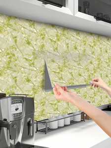 Papel Tapiz Autoadhesivo 3D de PVC, Impermeable y Resistente a la Humedad, Panel de Pared para el Hogar, Simulación de Mármol, Adhesivo para Azulejos - Product Image 4
