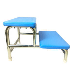 <span class=keywords><strong>Médical</strong></span> haute résistance en acier inoxydable médecin large pédale lit d'hôpital contrôle du patient Double <span class=keywords><strong>2</strong></span> couches repose-pieds tabouret deux <span class=keywords><strong>marches</strong></span> - Product Image 5