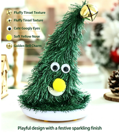 Chapeau de Noël musical lumineux personnalisé OEM, chapeaux de Noël électriques en peluche, fournitures de fête de Noël, cadeaux, jouets de Père Noël
