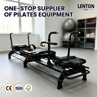L003 Yoga-Trainingsbett für Fortgeschrittene Pilates-Workouts Multifunktionales Reformer-Gerät aus Aluminiumlegierung