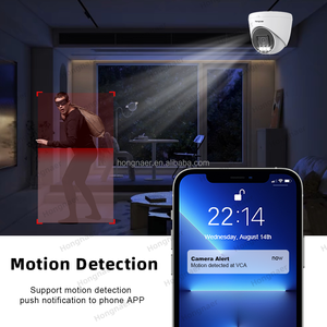 Hongnaer 4/5/8MP 4/8/16CH POE Dome Video di sorveglianza domestica Set di telecamere di sicurezza sistema Wireless NVR POE IP sistema di telecamere <span class=keywords><strong>CCTV</strong></span> - Product Image 6