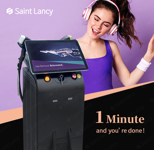 Professional 3 Wavelength Diode Laser Hair Removal Machine 808nm 755 1064 1200W for Salon Medical Beauty Equipment Factory Price