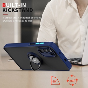 Funda de Silicona con Anillo para <span class=keywords><strong>Motorola</strong></span> <span class=keywords><strong>Moto</strong></span> G52 <span class=keywords><strong>G22</strong></span> G31 G6 G60S E5 E6 STYLUS GLPY G Power FAST ELE PLUS, Carcasa Rígida de PC - Product Image 5
