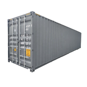 ตู้คอนเทนเนอร์ขนส่งสินค้าแห้งขนาด 40HC ผลิตจากเหล็กคอร์เทน ความจุ 76.4 ลูกบาศก์เมตร มาตรฐานใหม่ 40HC  บริการขนส่งทางทะเลจากชิงเต่า ประเทศจีน - Product Image 1