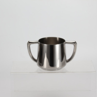 Ensemble de café et théière en métal de luxe pour la maison, hôtel ou restaurant pour le stockage du sucre et du lait Accessoires décoratifs élégants