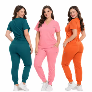 Wholesale Premium Unisex Medical Scrub Uniforms High Quality Hospital Workwear Custom Stretch Scrubs Uniforms <b>Sets</b> for <b>Doctors</b> - Product Image 1