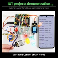 Kit de Aprendizaje de IoT ESP-32 con Conjunto de Codificación para Explorar Proyectos de Programación y Aplicaciones Inalámbricas (Módulo ESP 32 WROOM)